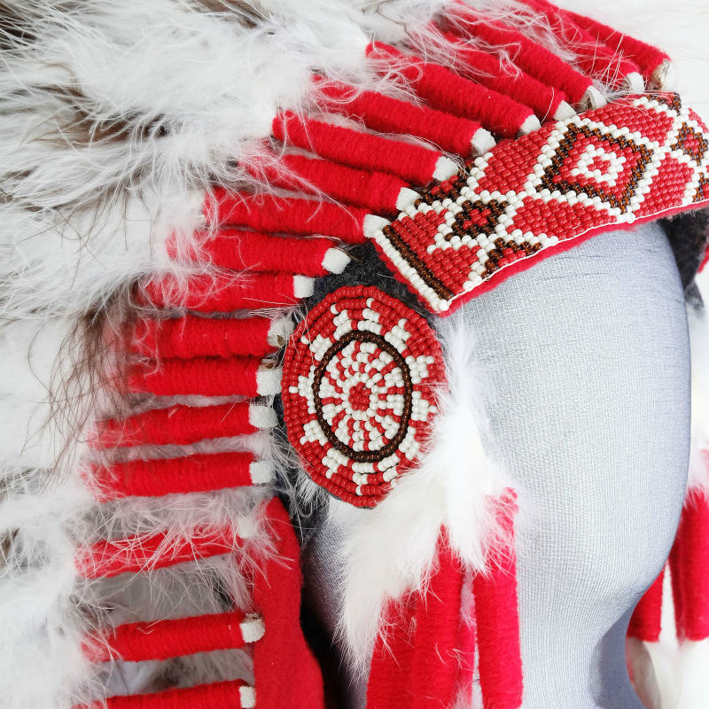 貴重品！ネイティブアメリカン ウォーボンネット　USAヴィンテージ雑貨/ナバホ族 ネイティブアメリカン ウォーボンネット｜マライカ公式通販