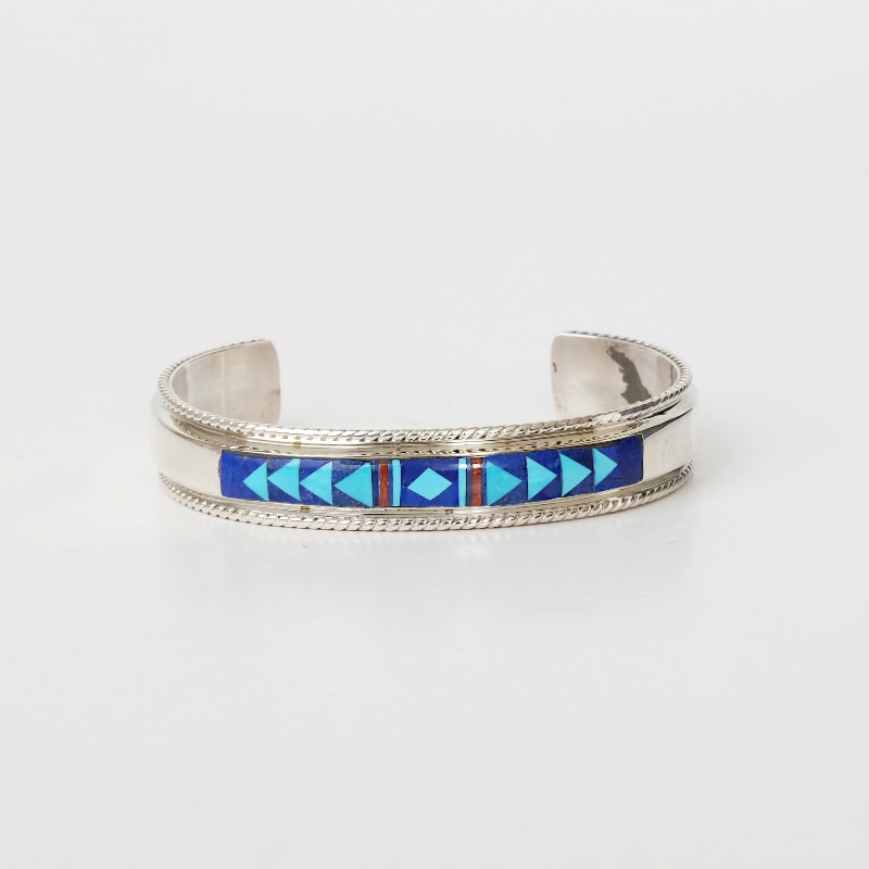 132mm ナバホ族 インレイ バングル
