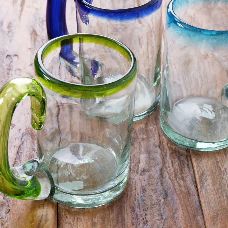 Made in Mexico ビックサイズ ガラス 吹きガラス インテリア