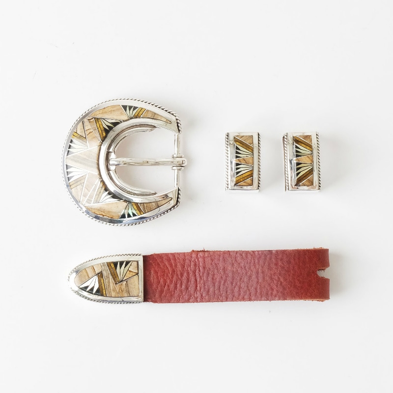 ストーンウィーバー インレイ バックル レンジャーセット｜マライカ