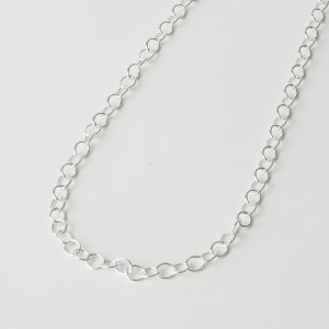 シルバーオーバルチェーン （60cm） 【メール便可】｜マライカ公式通販