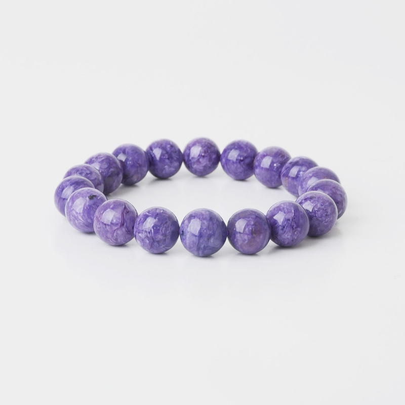 チャロアイトブレスレットCharoite AAA 11mm 優雅な紫 チャロアイトブレスレットCharoite AAA 11mm 優雅な紫