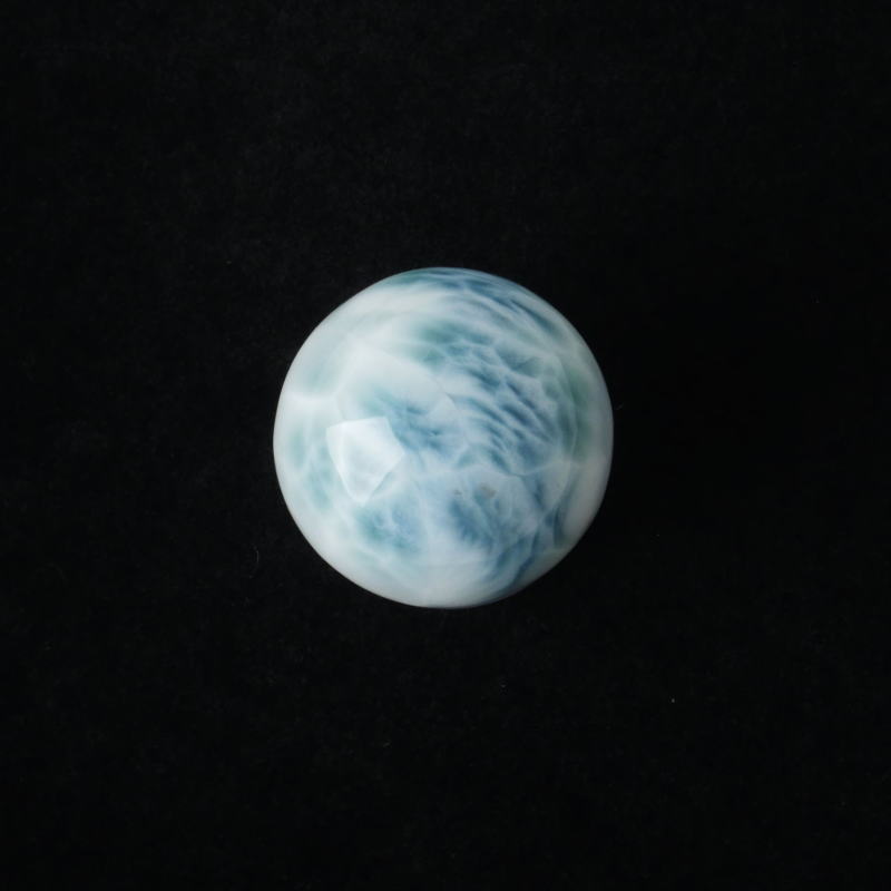 希少！高品質ラリマー球（台付） 42mm