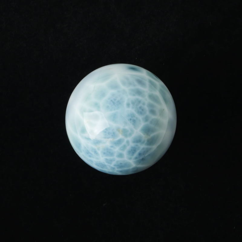 希少！高品質ラリマー球（台付） 42mm（新品未使用） 希少！高品質ラリマー球（台付） 42mm