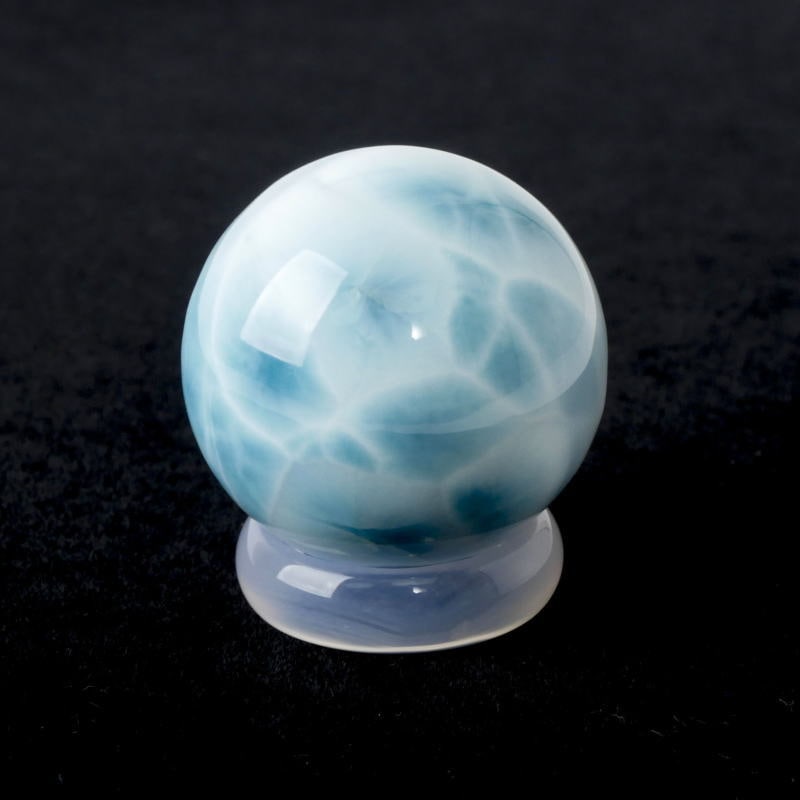 希少！高品質ラリマー球（台付） 37mm｜マライカ公式通販