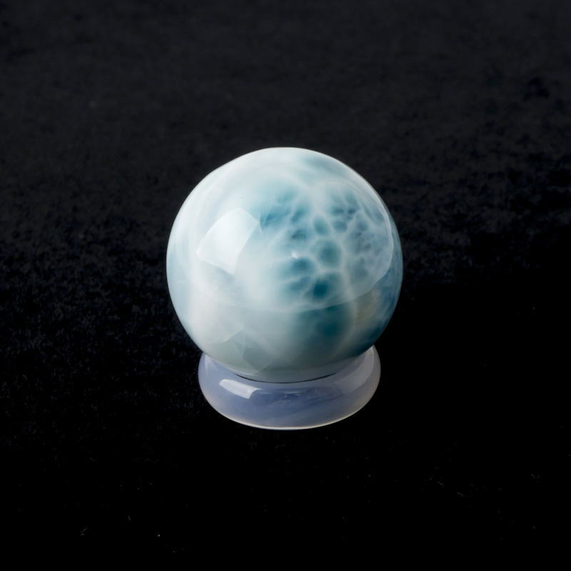 【新入荷】希少　ラリマースフィア母岩付き（新品未使用）32.3㎜ブルーグリーン 000000022336_BIg1h0f.jpg