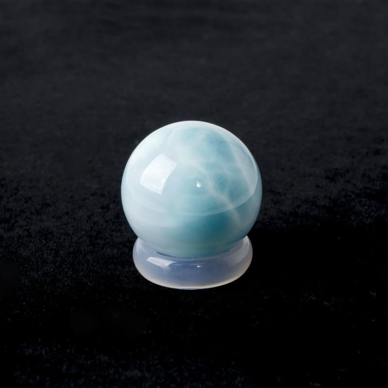 ドミニカ共和国 ラリマー パワーストーンブレスレット 15.9-16.4mm ドミニカ共和国 ラリマー パワーストーンブレスレット 15.9-16.4