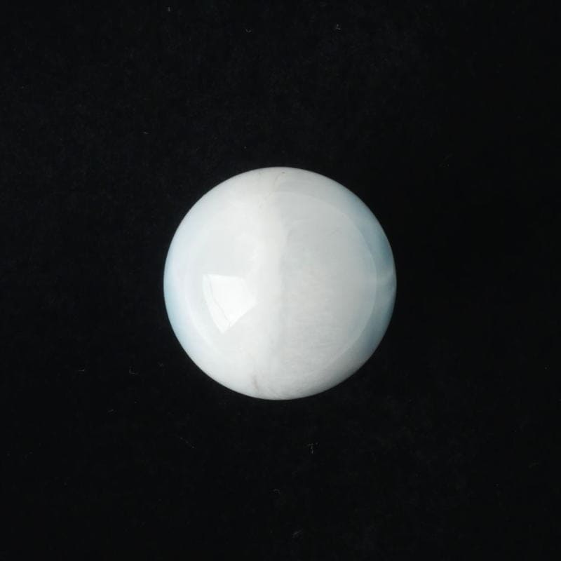 希少！高品質ラリマー球（台付） 42mm（新品未使用） 希少！高品質ラリマー球（台付） 42mm