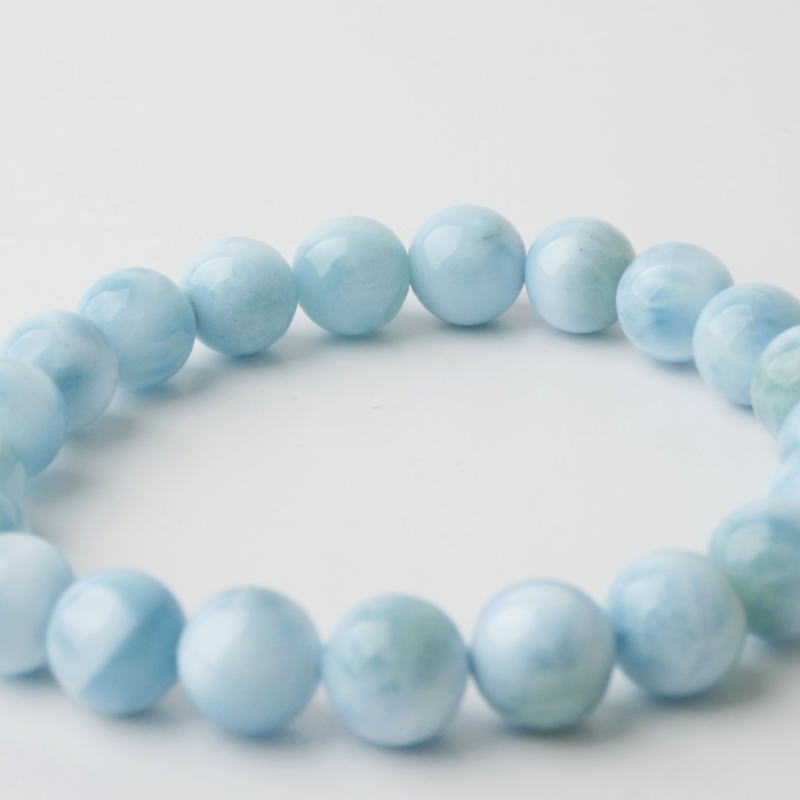 ラリマーブレスレット 9mm｜マライカ公式通販