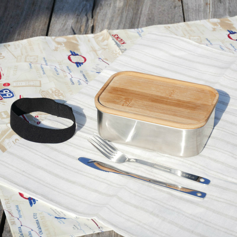 ELLEgourmet3月号掲載　シャスタ　バンブーリッド ランチボックス