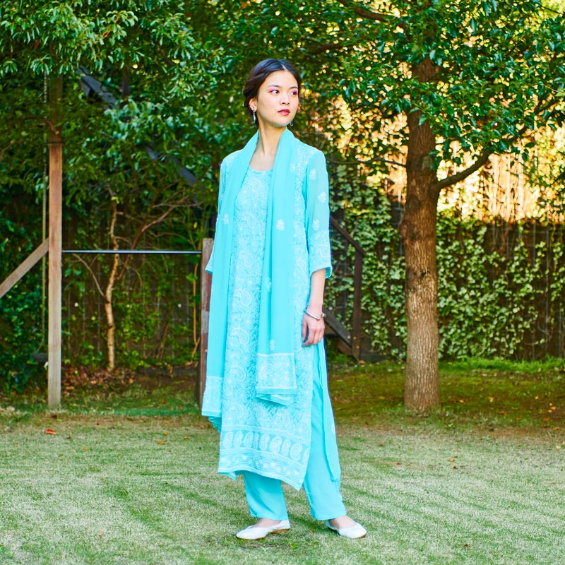 ラクノウオープンワークパンジャビ A｜マライカ公式通販