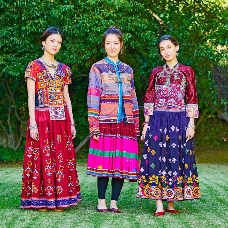 ラバリ族カンチャリ ブラウス E｜マライカ公式通販 