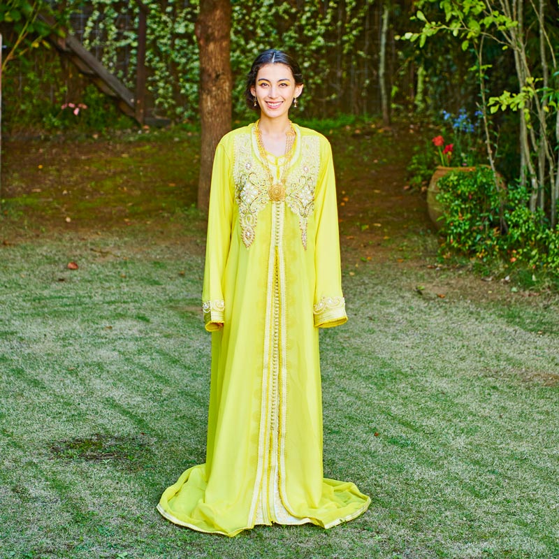 モロッコカフタンドレス A｜マライカ公式通販