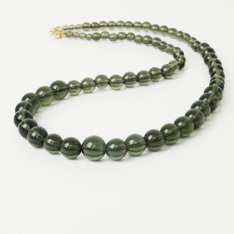 モルダバイトネックレス（鑑別書付）｜マライカ公式通販