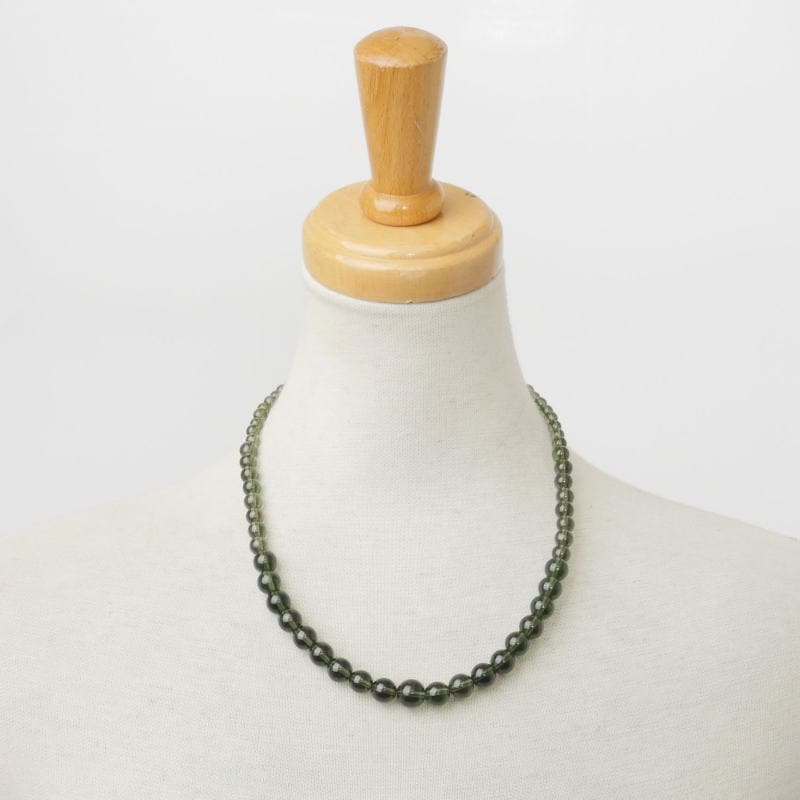 モルダバイトネックレス（鑑別書付）｜マライカ公式通販