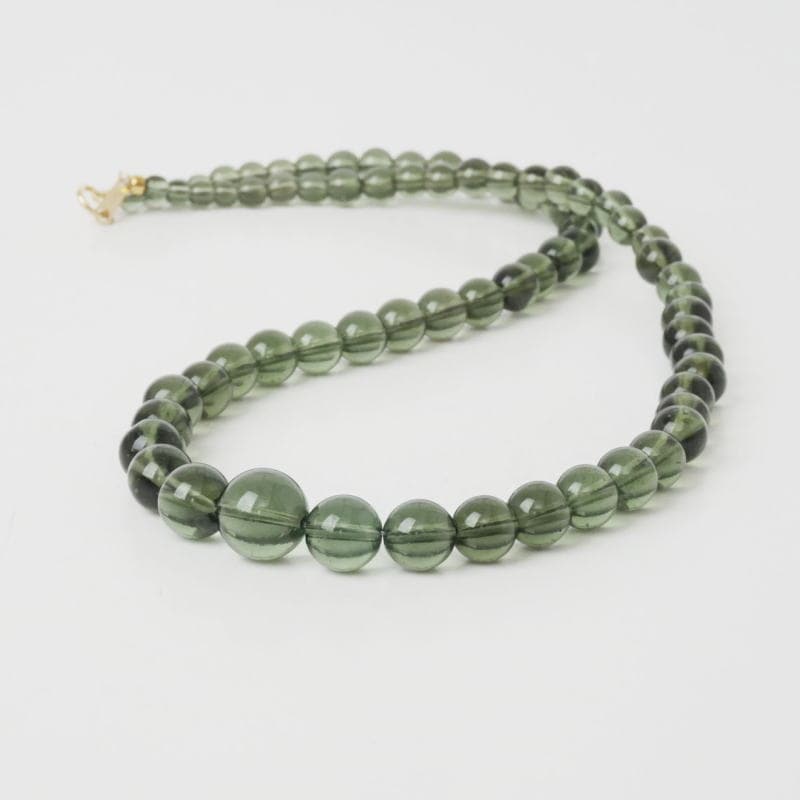 モルダバイトネックレス（鑑別書付）｜マライカ公式通販