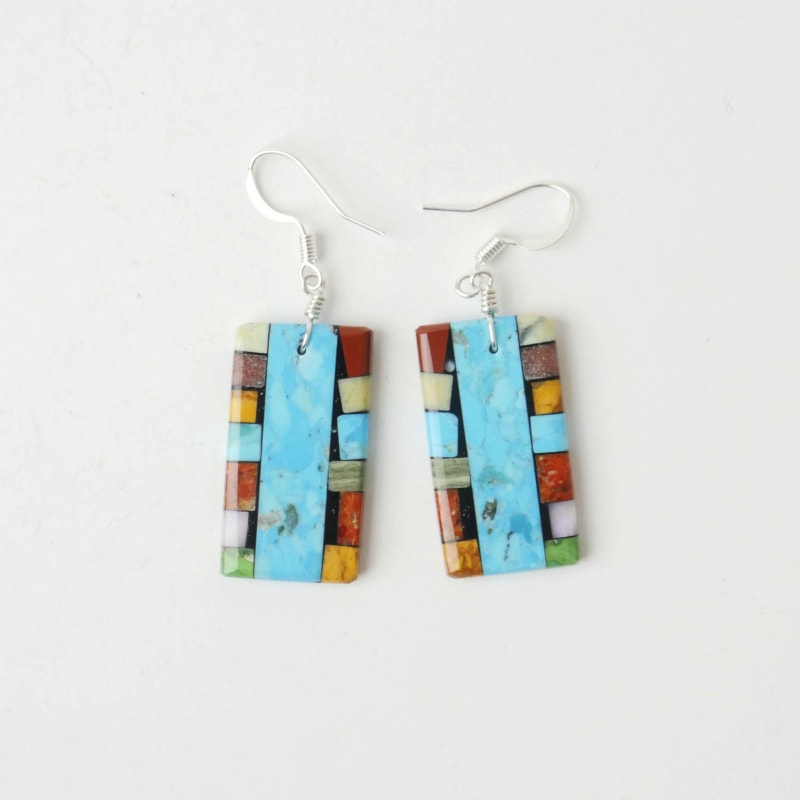 マリータフォヤ モザイクインレイ ピアス