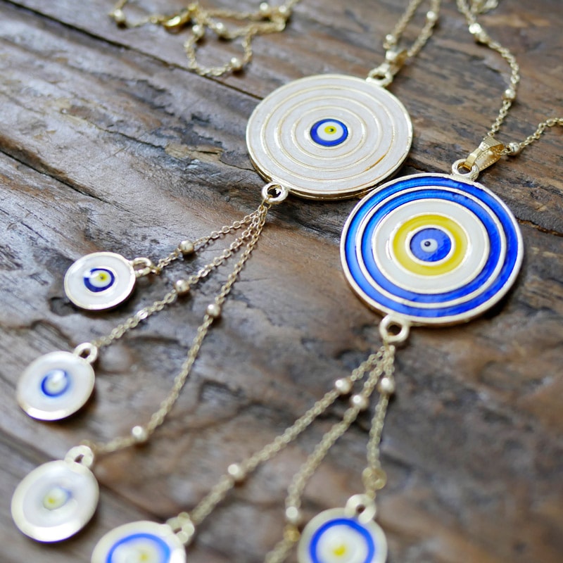 ナザールボンジュウブラスネックレス 【メール便可】｜マライカ公式通販