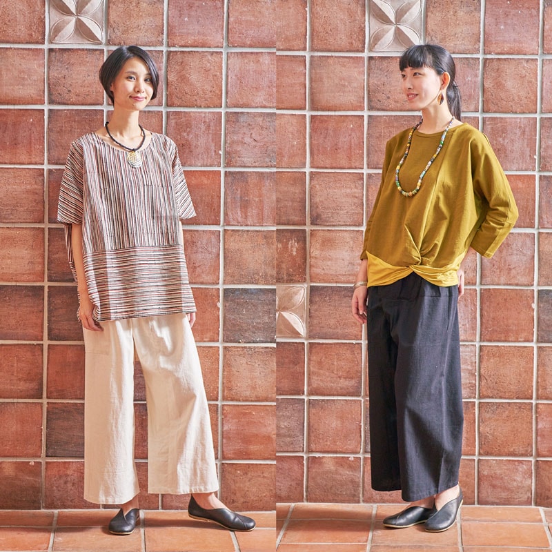 チェンマイコットン簡易タイパンツ 【メール便可】|マライカ公式通販