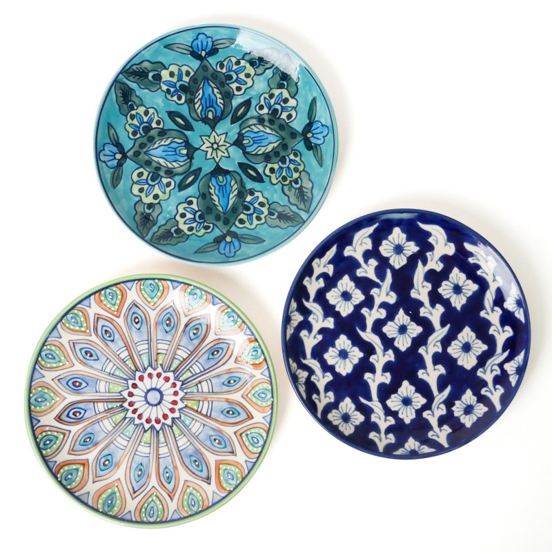 ブルーポタリープレート｜マライカ公式通販