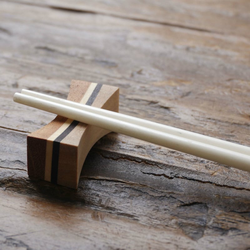 寄木箸置き4個セット