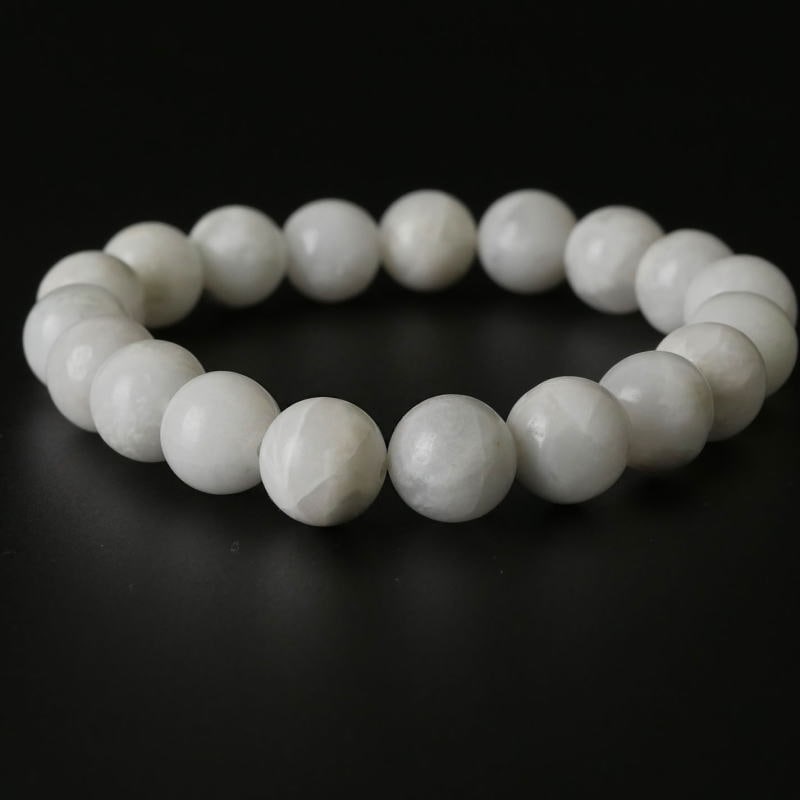 糸魚川翡翠丸玉ブレスレット 10mm （原産地証明書付）｜マライカ公式通販