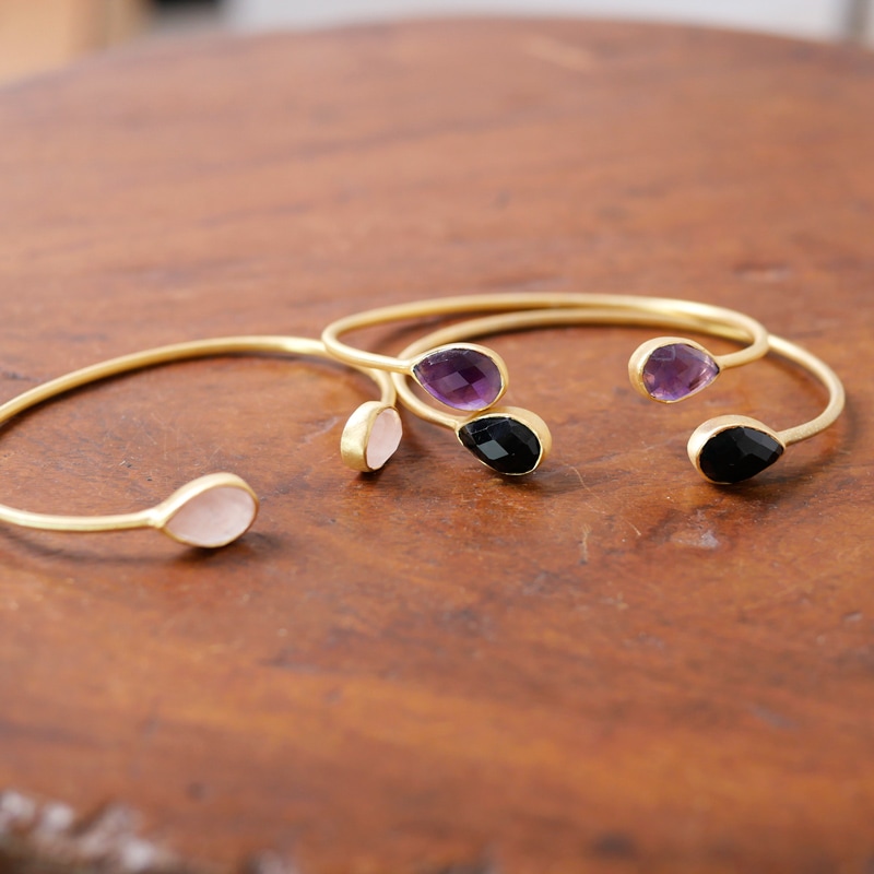 ジャイプールシルバーストーンバングル