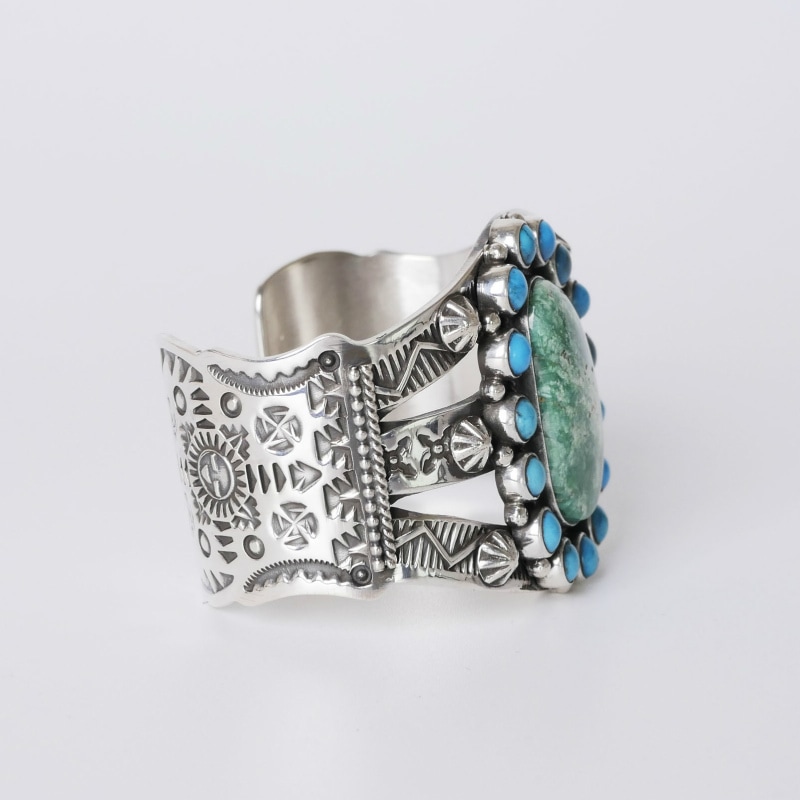 ダレルキャドマン ブロークンアロー5石バングル