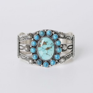 ダレルキャドマン　バングル　ターコイズ 楽天市場】Indian Jewelry ナバホ族 ダレル キャドマン(Darrell Cadman