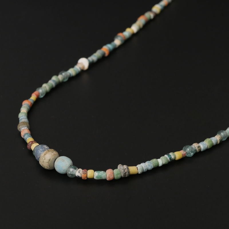 ローマンシードビーズ一連【Ancient Roman Glass Beads】