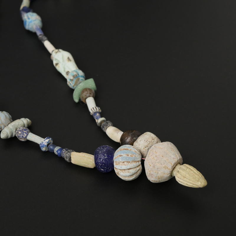 ローマンファイアンスビーズ一連【Authentic Roman faience Beads
