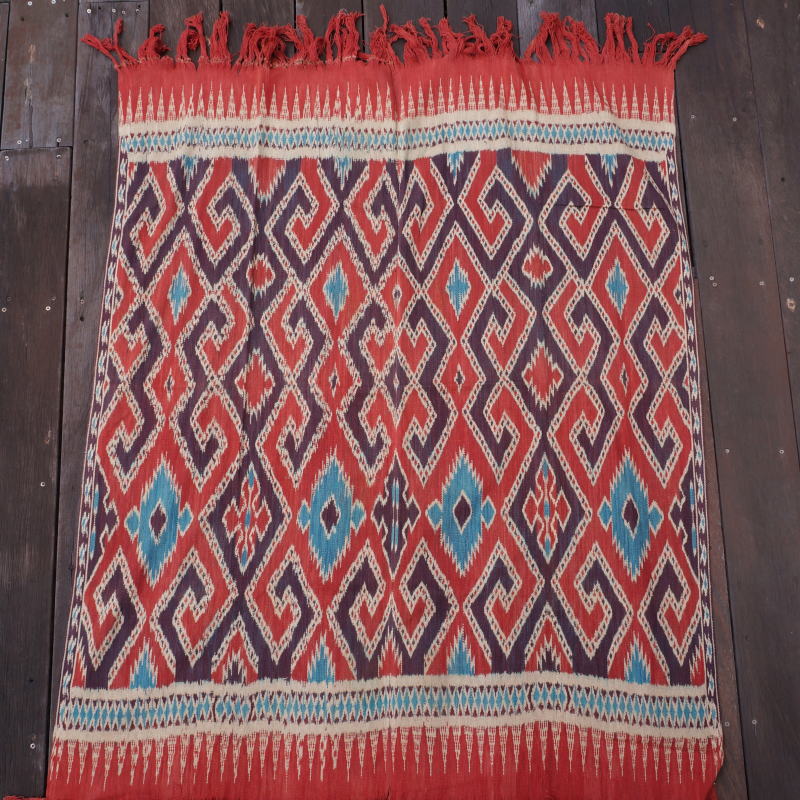 1980年代 手織り布イカット トラジャ産