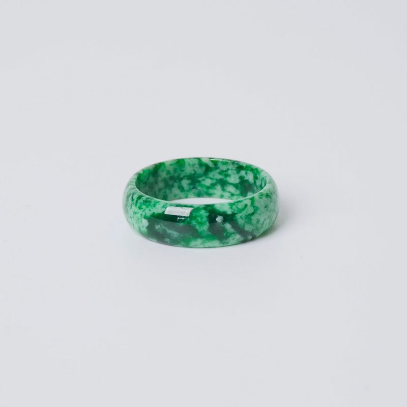 濃緑◇本翡翠上質リング 21号｜マライカ公式通販