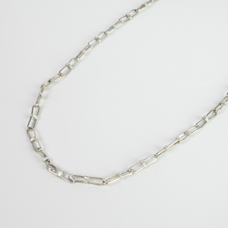 62cm 5mm幅 ナバホハンドメイドチェーン006 ナバホノット｜マライカ