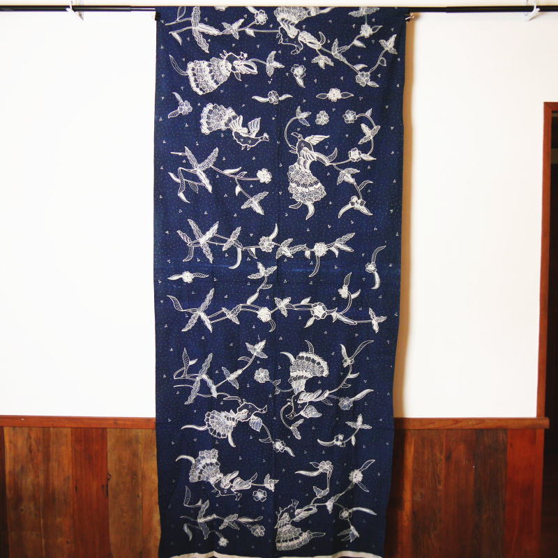 手描きオールドバティック(8454) オールドバティック 100cm×230cm｜マライカ公式通販