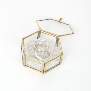 中古　ガラス６角型架台付ケース 0000000289513_CBOg8Br.jpg