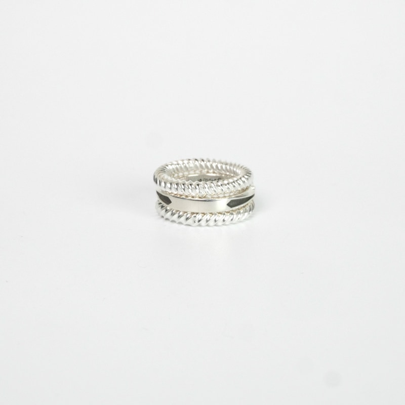 8.5号 ジェニファーカーティス 3連スタックリング｜マライカ公式通販