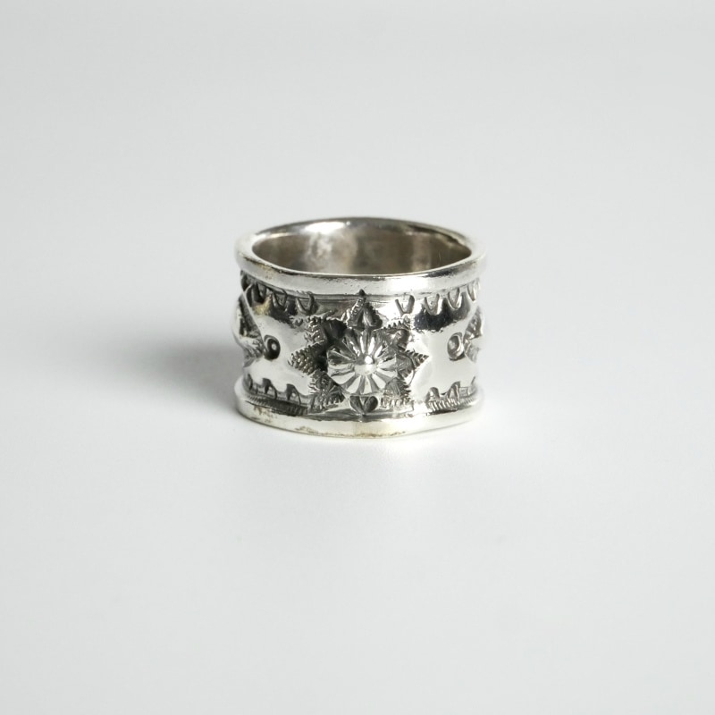 22号 アーニーリスター スタンプワーク リング｜マライカ公式通販