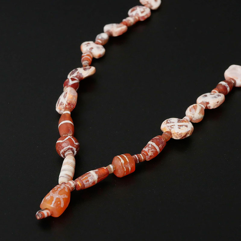 珍しい絵柄‼️エッジドカーネリアン エッジドカーネリアン一連｜マライカ公式通販