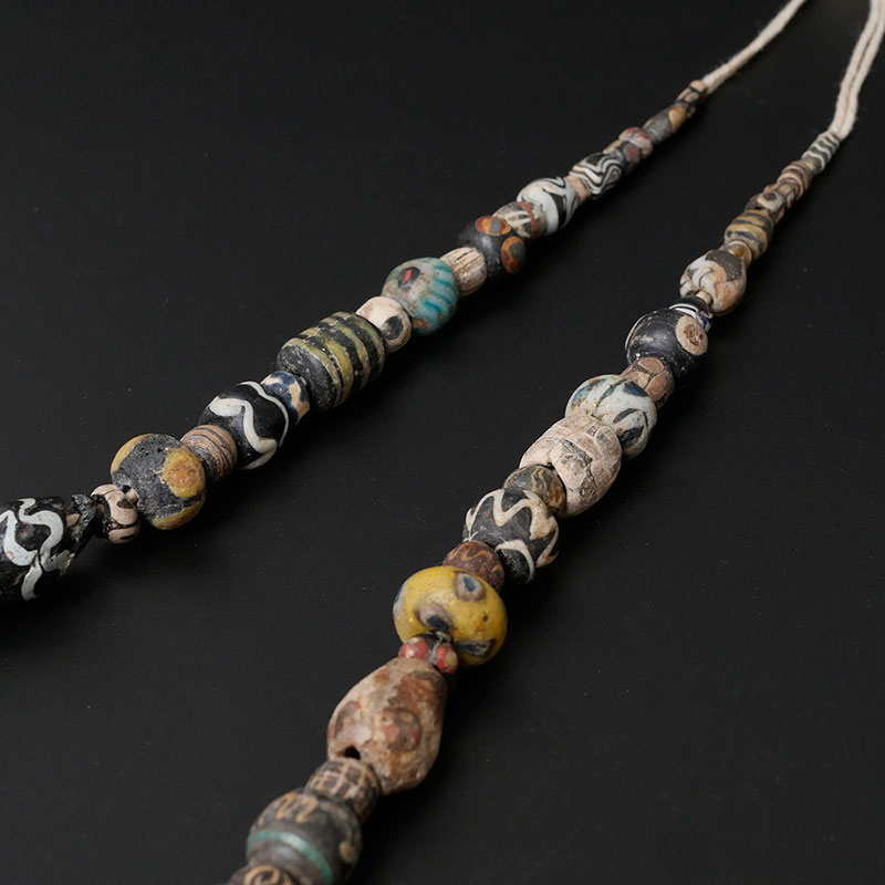 イスラムビーズ 一連【Ancient Islamic Beads】｜マライカ公式通販
