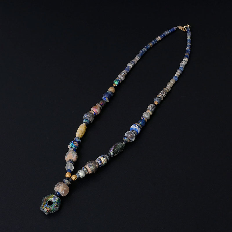 ローマンビーズ一連【Ancient Roman Glass Beads】