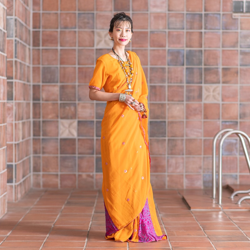 簡易サリー2点セット｜マライカ公式通販