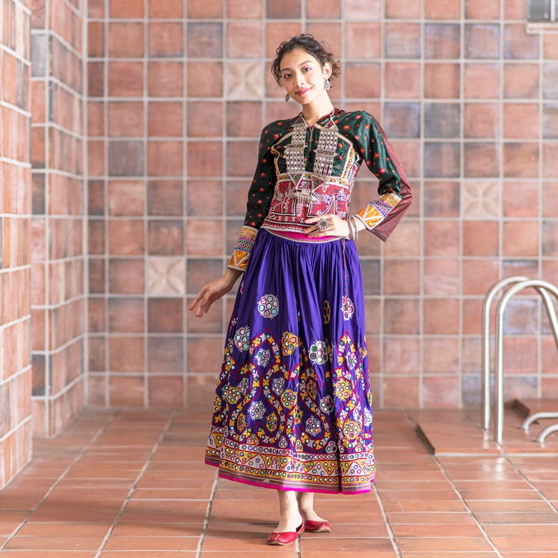 ラバリ族カンチャリ ブラウス F｜マライカ公式通販