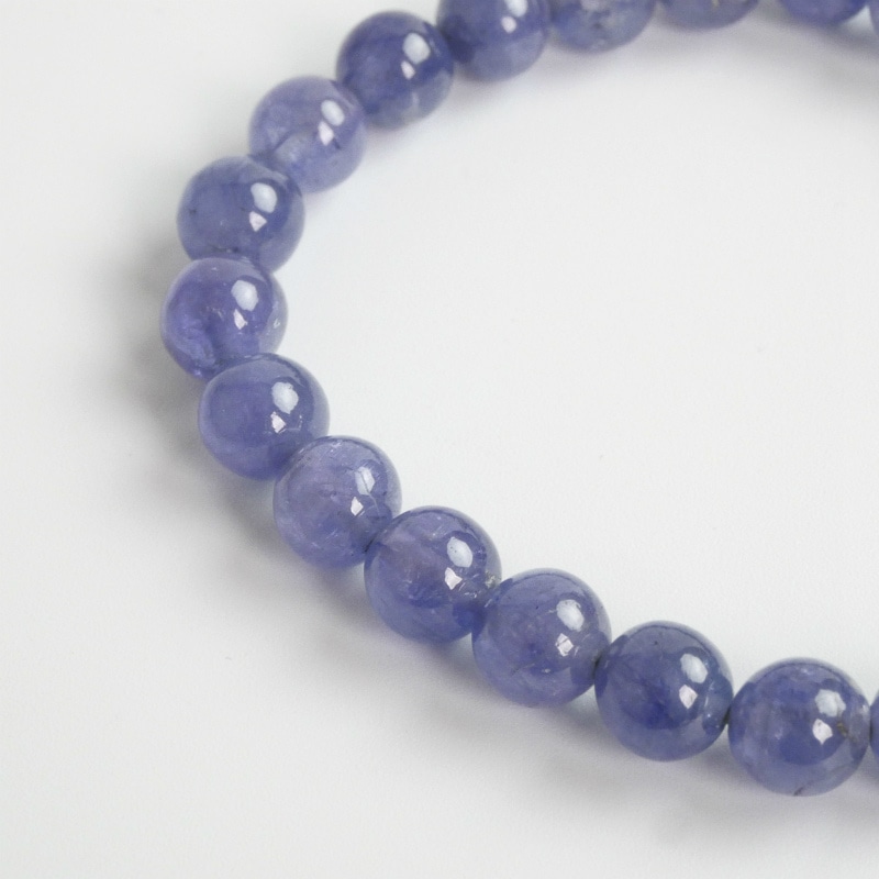 タンザナイト丸玉ブレスレット 8.5mm｜マライカ公式通販