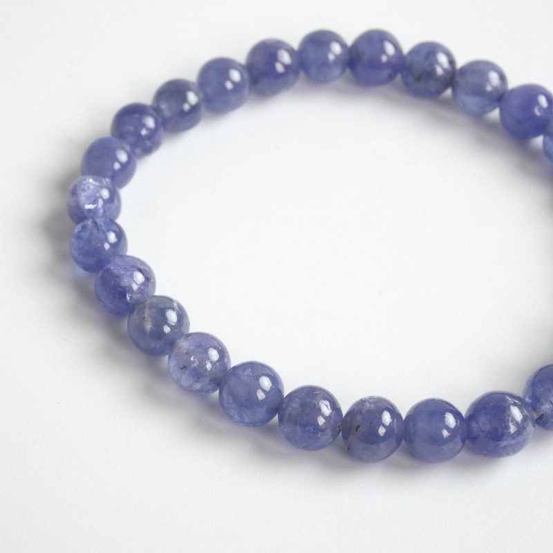 まつたか様　タンザナイト　5A ブレスレット 楽天市場】タンザナイト 5Aグレード 5.5mm玉ブレスレット 10.73g