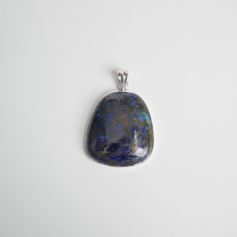 アズロマラカイト シルバーペンダント｜マライカ公式通販