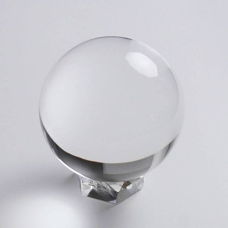 高品質クリア水晶球（台付）｜マライカ公式通販