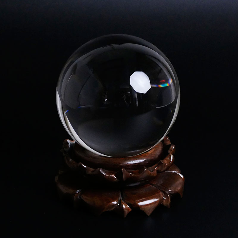 高品質クリア水晶球（台付） 水晶玉｜マライカ公式通販