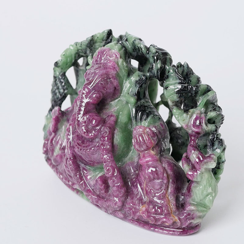 ルビー ガネーシャ 彫り物