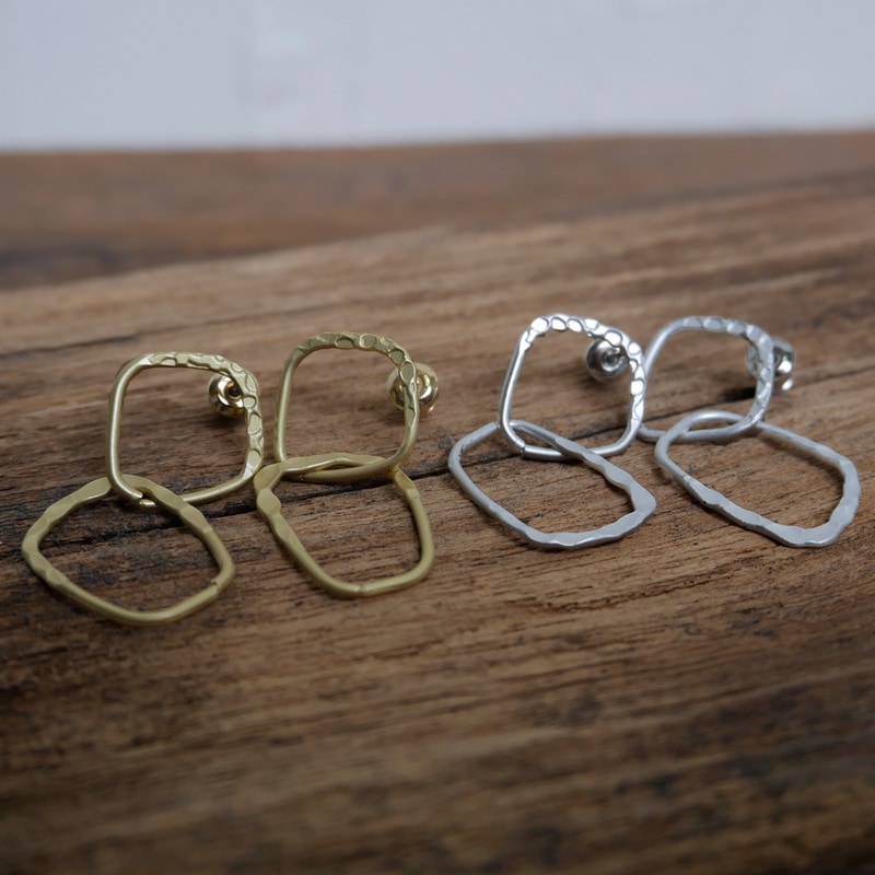 サークルメタルピアス【メール便可】